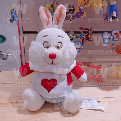 【Wenwens】日本 正版 迪士尼 Afternoon Tea 愛麗絲夢遊仙境 時間兔 絕版 娃娃 玩偶 布偶