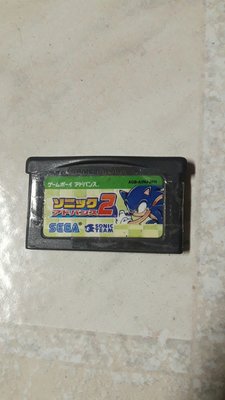 Game boy GBA SP 卡帶音速小子2（免運）（懷舊電玩）