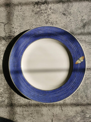 【二手】英國wedgwood 莎拉花園大餐盤 回流 中古瓷器 餐具【禪靜院】-6868