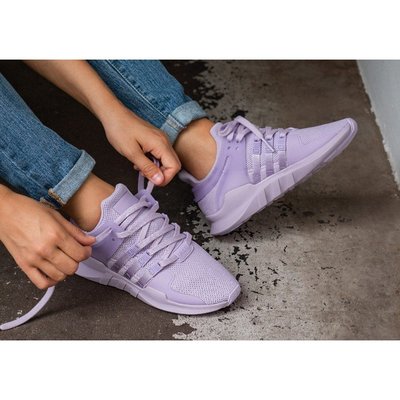 Adidas ORIGINALS EQT SUPPORT ADV 慢跑 粉紫 女 BY9109 網布