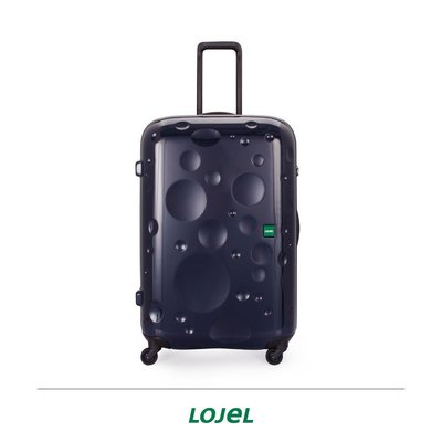 【趣買Cheaper】LOJEL C-F1552 LUNA輕量拉鍊旅行箱-30吋行李箱(深藍色)