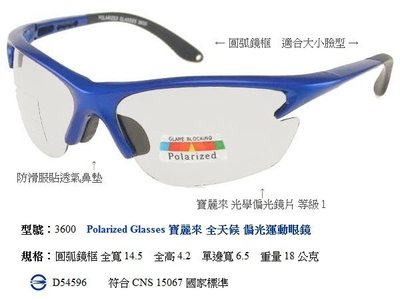 全天候眼鏡 選擇 偏光太陽眼鏡 寶麗來太陽眼鏡 偏光眼鏡 運動眼鏡 防眩光眼鏡 自行車眼鏡 機車眼鏡 汽車開車眼鏡