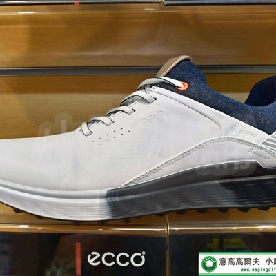 [小鷹小舖] ECCO M Golf S-Three 10290401007 高爾夫男球鞋無釘