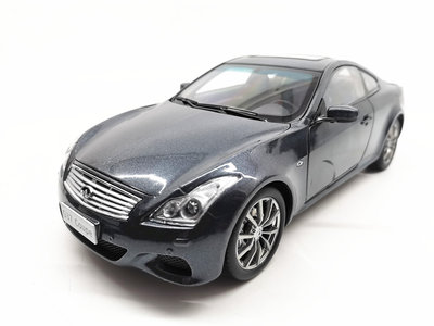 汽車模型 車模 收藏模型1/18 英菲尼迪INFINITI G37S 雙門跑車2013款合金汽車模型