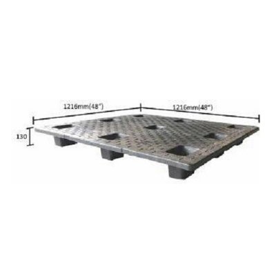 耐用型塑膠棧板~倉儲用可套疊~1200*1200*130mm (九宮) ~~~量大可議價!
