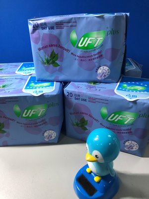 【芫茂UFT】草本蘆薈衛生棉日用6包(共120片)特價中數量有限售完為止