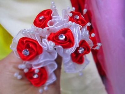 C04襄鑚紗捲玫瑰花~手做婚禮小物-DIY包裝材料