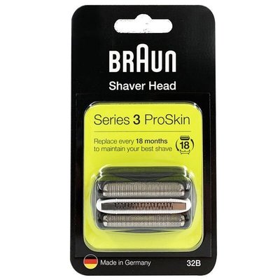 100％原廠Braun 博朗3系刮鬍刀32B原裝32S刀頭網膜3090CC 3080 3070 3050 3030S