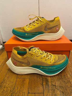 Nike ZoomX Vaporfly Next% 2 馬拉松 黃綠 透氣 超輕跑步鞋 DJ5182-700公司級