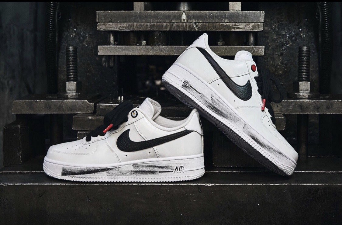 NIKE AIR FORCE PEACEMINUSONE “PARA NOISE” GD FORCE 小雛菊白色