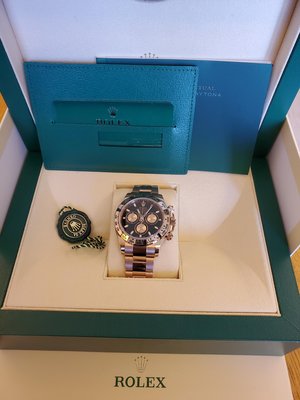(已交流）Rolex 116505 迪通拿玫瑰金錶