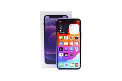 【台中青蘋果】Apple iPhone 12 Mini 紫 128G   二手 5.4吋 蘋果 手機 #84531