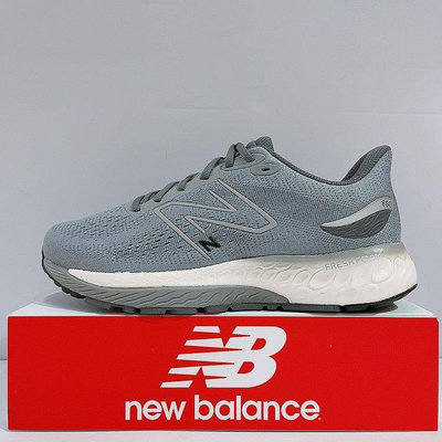 New Balance 880 男生 灰色 透氣 舒適 緩震 4E寬楦 運動 慢跑鞋 M880P12