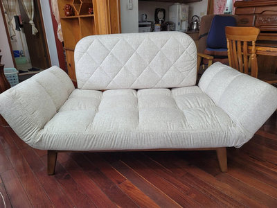 3段可調式高級優質沙發兼床的沙發床功能(全可拆洗)