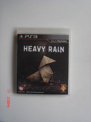 PS3 暴雨殺機 中英合版 Heavy Rain