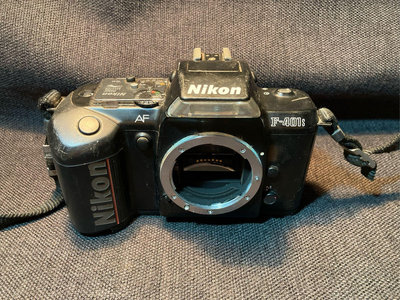 日本製 Nikon F-401s 底片相機 無法使用 當零件機出售
