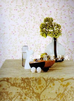[禾豐窗簾坊]小碎花可愛風格壁紙(3色)/壁紙窗簾裝潢安裝施工