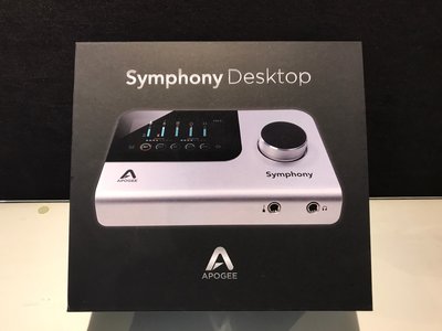 [反拍樂器] Apogee Symphony Desktop 錄音介面 DSP插件 觸控面板 DAC 旗艦音質 公司貨