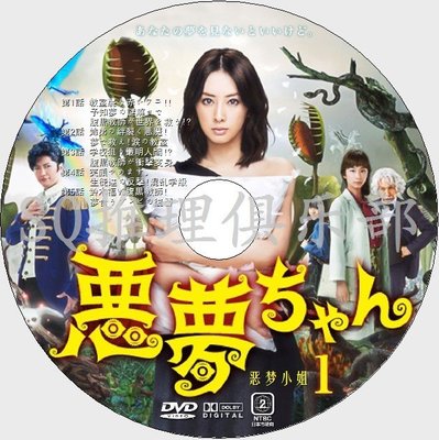 2014懸疑劇DVD：噩夢小姐 惡夢小姐+SP特別篇+電影版 北川景子4碟DVD