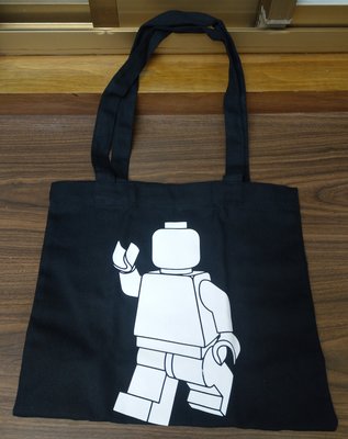 全新LEGO樂高環保購物袋(黑色)