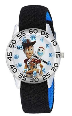 預購 美國 Disney 迪士尼 Toy Story 4 玩具總動員卡通手錶 指針學習錶 尼龍錶帶 生日禮 兒童錶