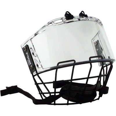 TronX S920 曲棍球頭盔 複合式透明面罩鐵網 面罩+鐵網架 兼具視野與防護功能 比他牌便宜 已到貨