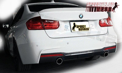 競速 SPEEDY BMW F30 F31 M-TECH 3D 碳纖維 carbon 後下巴
