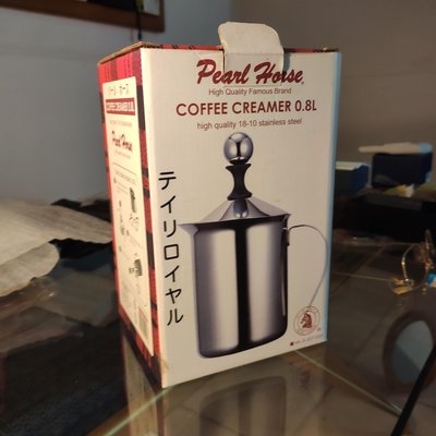 pearl horse 寶馬 800cc 奶泡壺 奶泡器 milk foam cup steam milk 奶泡鋼杯