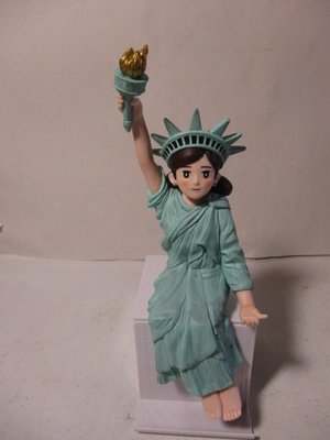 《瑋哥童趣屋》環遊世界 美國 杯緣子 大公仔娃娃~(含座尺寸高約：20.5 cm)…促000