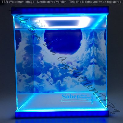 很愛秀 Aniplex+ Fate saber 塞巴 騎士王 棉被 專用壓克力展示盒