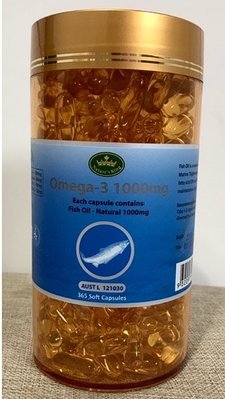 (🐨澳貨紐物) Nature's King- 魚油 Omega 3 1000mg *365