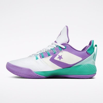 【代購】Converse G4 “Hyper Swarm”白紫綠 經典時尚運動籃球鞋172890C男鞋
