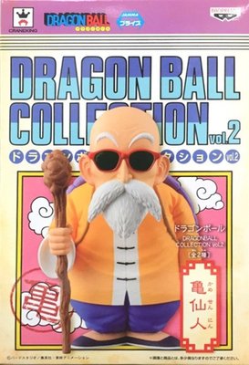 日本正版 景品 七龍珠 DRAGONBALL COLLECTION vol.2 龜仙人 模型 公仔 日本代購
