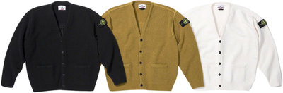 【紐約范特西】預購 SUPREME FW23 STONE ISLAND BOUCLE CARDIGAN 毛衣