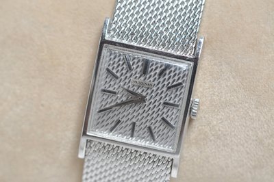 《寶萊精品》JUVENIA 尊皇銀銀色方型手動女子錶