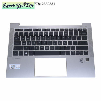 電腦零件適用于HP 惠普 830 G5 鍵盤 銀色C殼US筆電配件