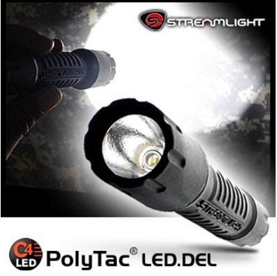 【LED Lifeway】STREAMLIGHT POLYTACR (限量只有一支) LED手電筒(2*CR123A)