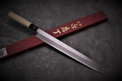 💖 堺實光 💖 【銀三鋼 先丸 30cm】日本製 廚房刀具 八煌刃物