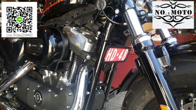 哈雷 Harley Davidson 48 專用前牌架車牌架 耐刮消光烤漆MIT