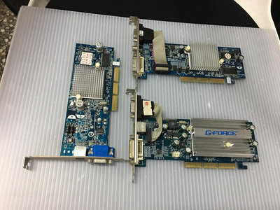 電腦雜貨店 ~二手顯示卡NVIDIA~ATI 晶片 AGP ．128MB．隨機出貨 1片$300