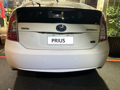 新店【阿勇的店】2009~2015 prius 3代 倒車雷達/prius 倒車雷達4眼坎入式/prius 倒車雷達
