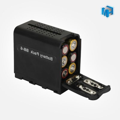 小青蛙數位 BB-6 15W以下 LED攝影燈 3號電池 F970 電池盒 電池 補光燈電池
