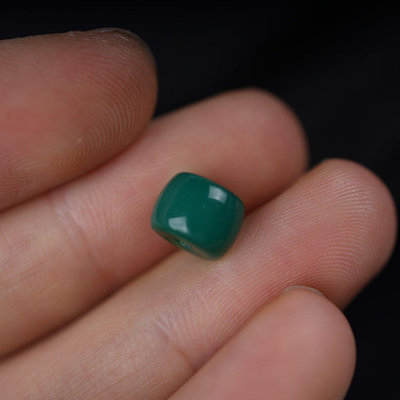 8mm綠色雪巴老形珠文玩配珠散珠頂珠腰珠西藏特色文玩經典款 CP