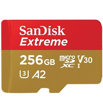 463電腦工作室 SANDISK EXTREME microSDXC UHS-I(V30)(A2)256GB記憶