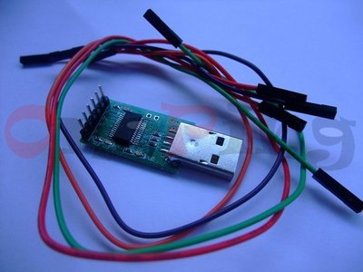 萬平科技-USB To TTL(3.3V),PL2303GC 支援Win10,Android,電源/TX/RX指示燈