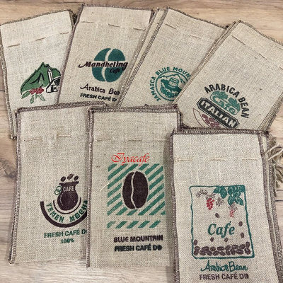 ✨愛鴨咖啡✨咖啡麻布袋 收納袋 束口袋 1磅裝