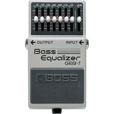 ☆唐尼樂器︵☆ Boss GEB-7 Bass Equalizer EQ 等化器電貝斯 Bass 單顆效果(最受歡迎的 EQ 之一)