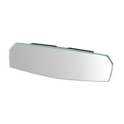 亮晶晶小舖-日本精品 CARMATE EDGE 鉻鏡270mm DZ445 無邊框 多角形後視鏡 曲面 後視鏡