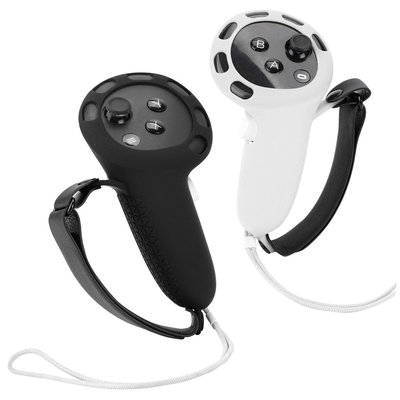 矽膠手柄保護套 1對 適 Oculus Meta Quest 3 左手右手 手把控制器 不擋訊號 VR遊戲設備專用配件