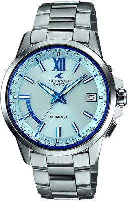 日本正版 CASIO 卡西歐 OCEANUS OCW-T150-2AJF 男錶 男用 手錶 電波錶 太陽能充電 日本代購